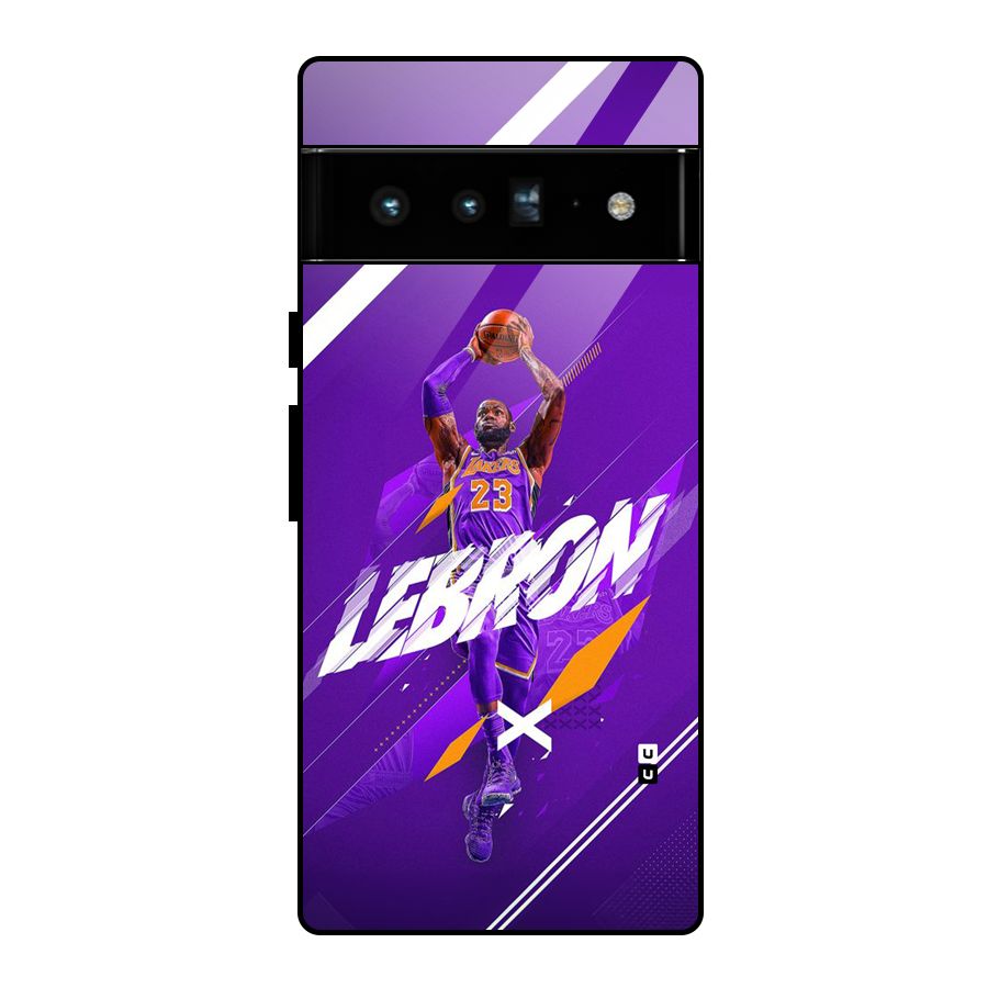 Basketball Star Glass Back Case for Google Pixel 6 Pro