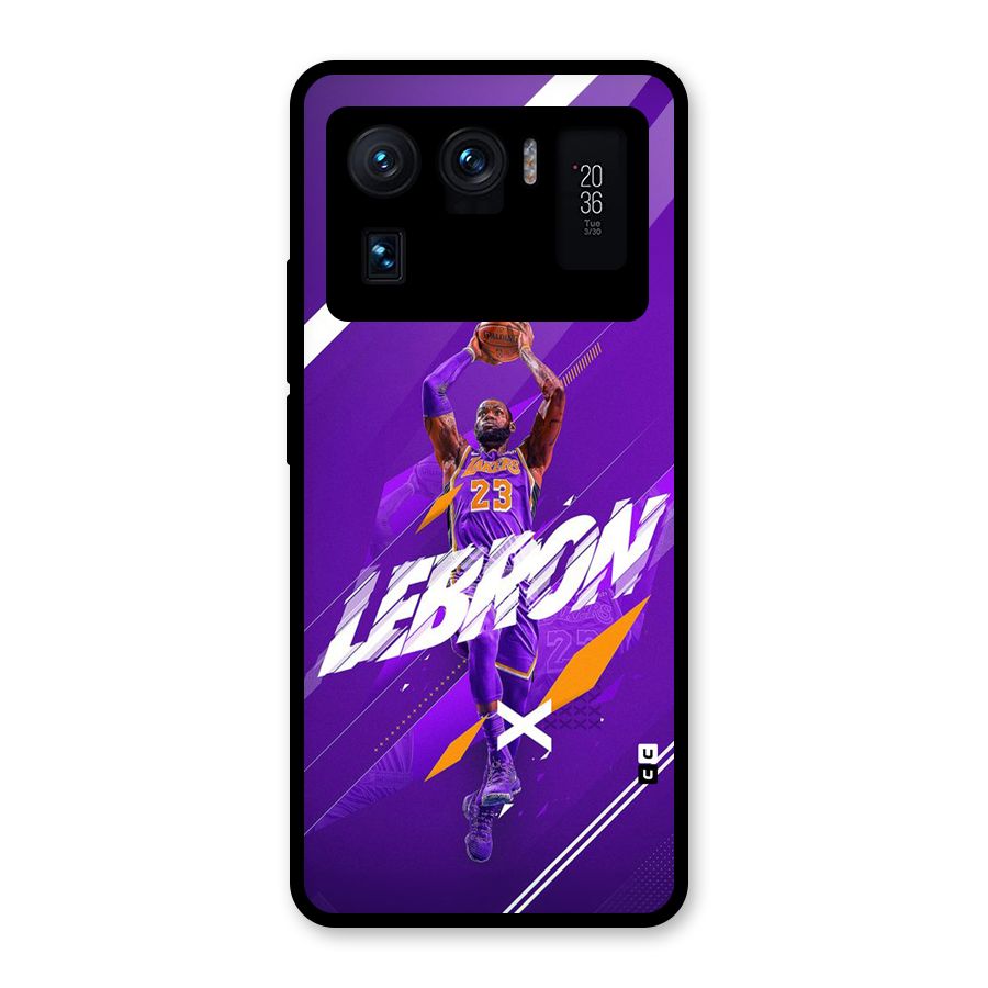 Basketball Star Glass Back Case for Mi 11 Ultra