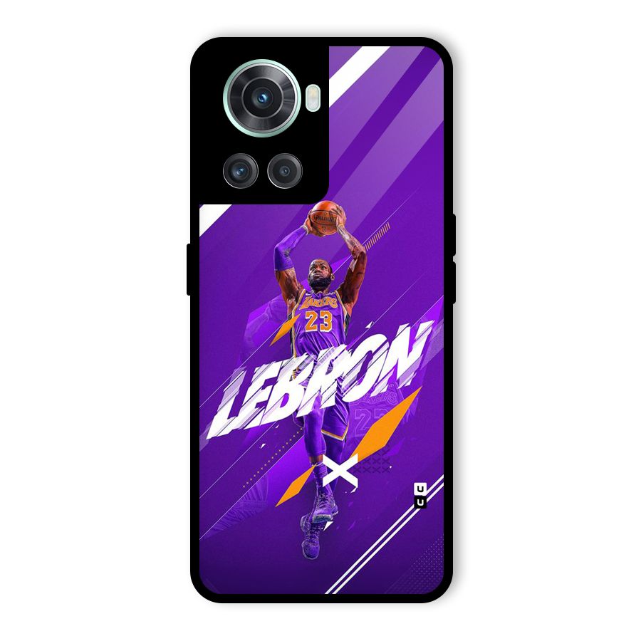 Basketball Star Glass Back Case for OnePlus 10R