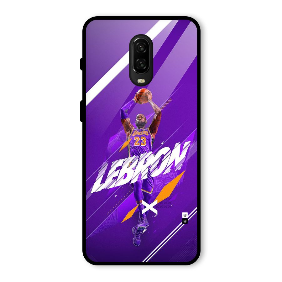 Basketball Star Glass Back Case for OnePlus 6T