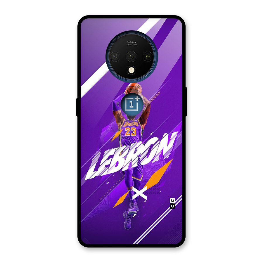 Basketball Star Glass Back Case for OnePlus 7T