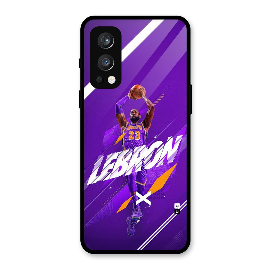 Basketball Star Glass Back Case for OnePlus Nord 2 5G