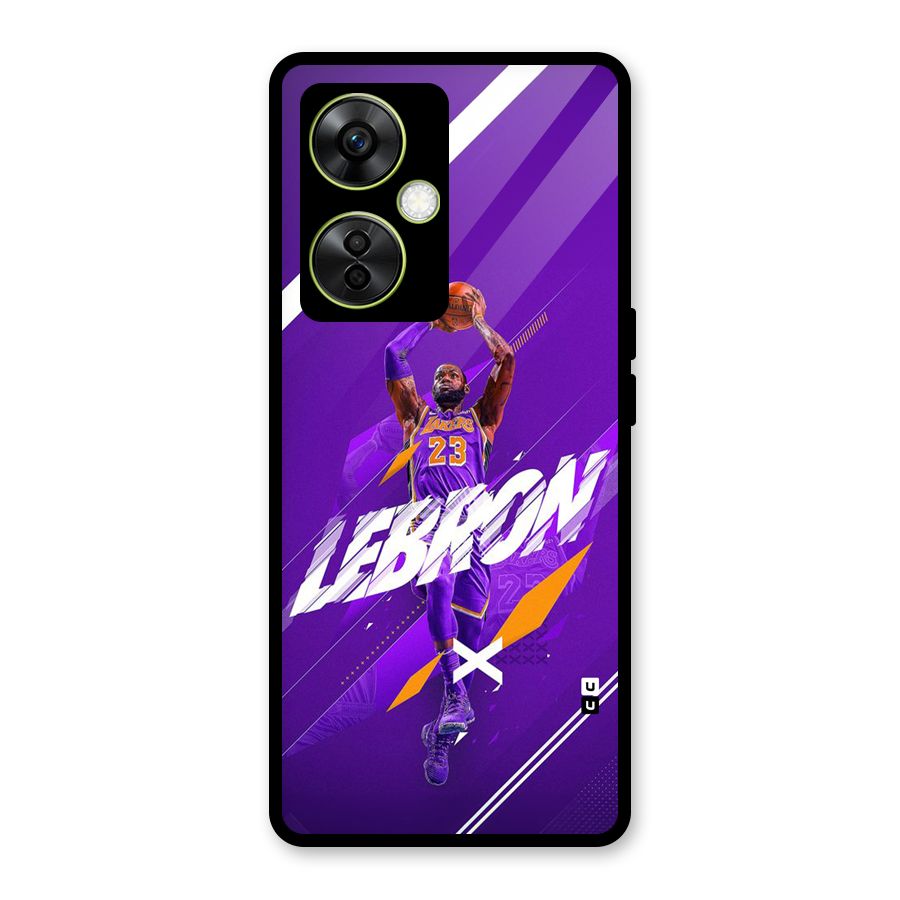 Basketball Star Glass Back Case for OnePlus Nord CE 3 Lite