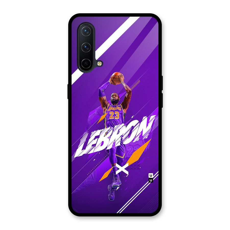 Basketball Star Glass Back Case for OnePlus Nord CE 5G