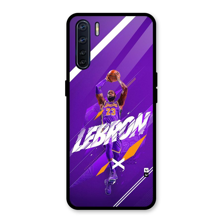 Basketball Star Glass Back Case for Oppo F15
