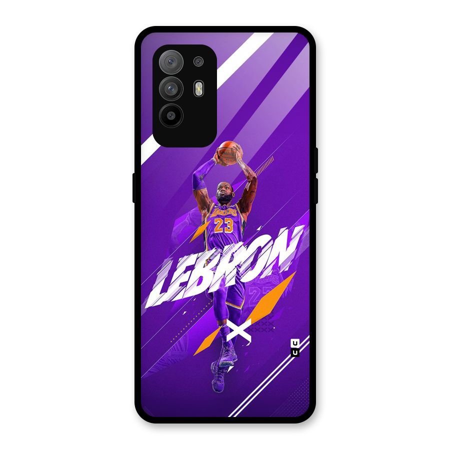 Basketball Star Glass Back Case for Oppo F19 Pro Plus 5G