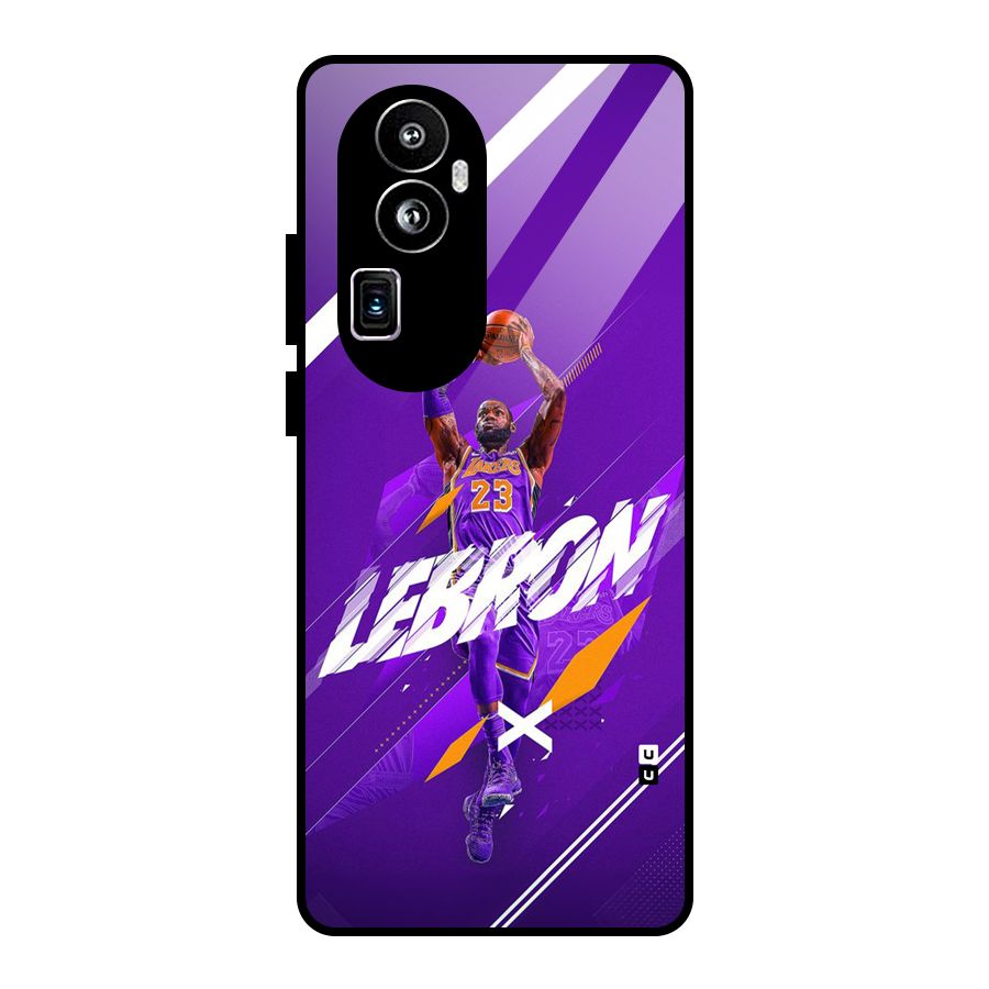Basketball Star Glass Back Case for Oppo Reno10 Pro Plus