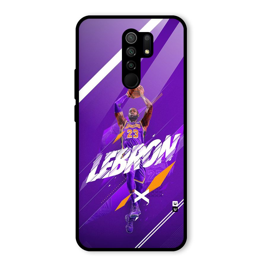 Basketball Star Glass Back Case for Poco M2