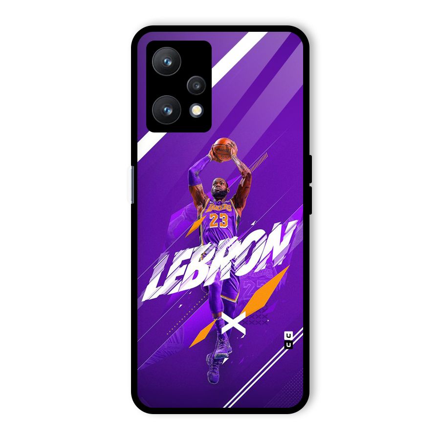 Basketball Star Glass Back Case for Realme 9 Pro 5G