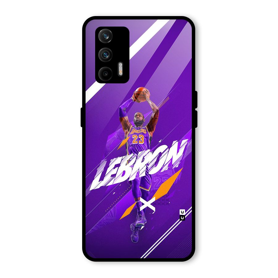Basketball Star Glass Back Case for Realme GT 5G