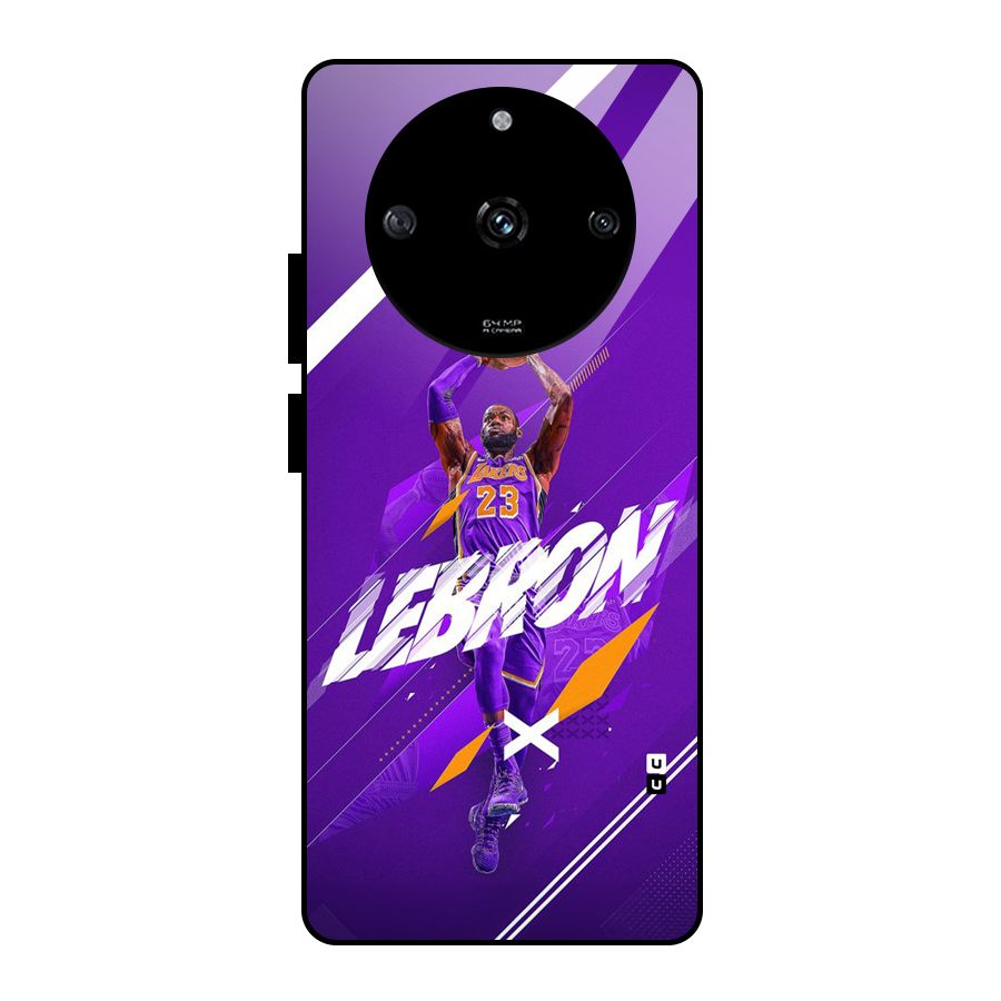 Basketball Star Glass Back Case for Realme Narzo 60 5G