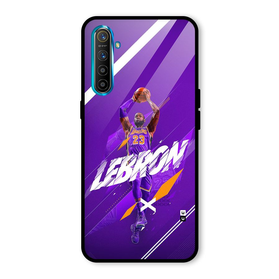 Basketball Star Glass Back Case for Realme X2