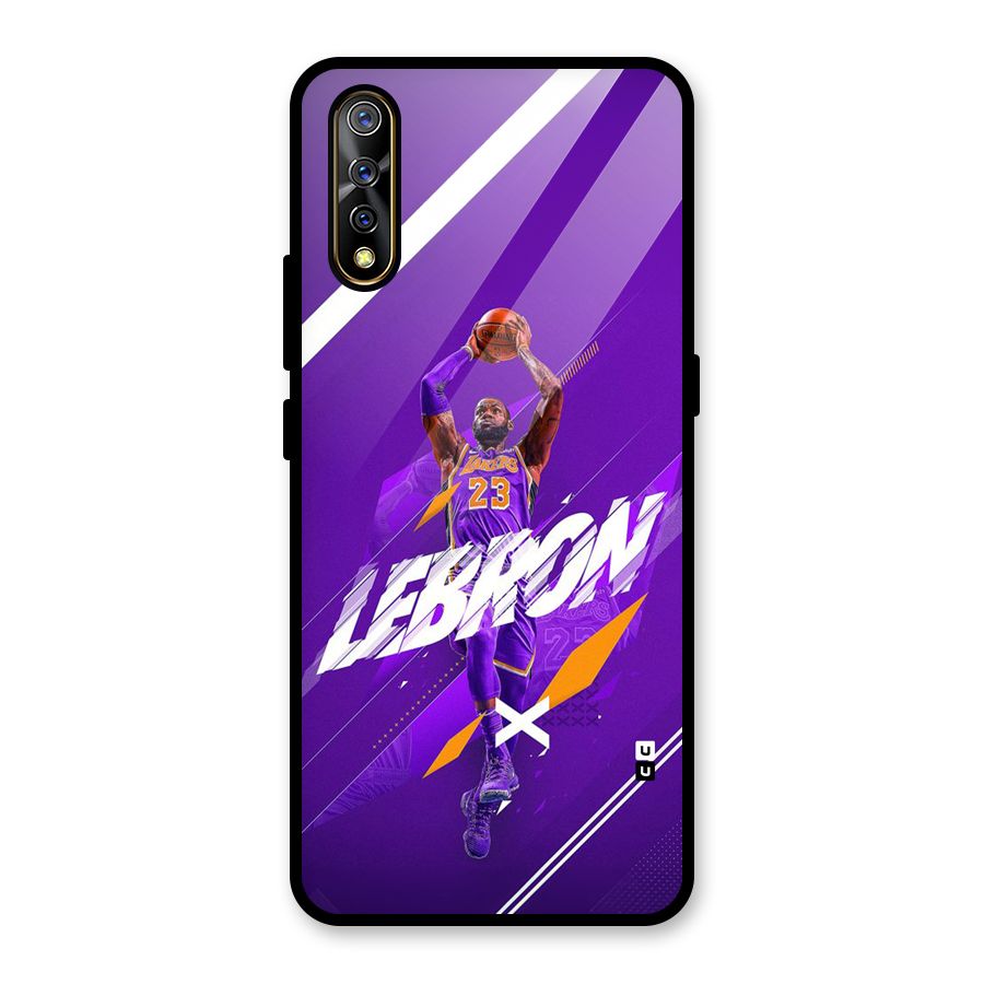 Basketball Star Glass Back Case for Vivo S1