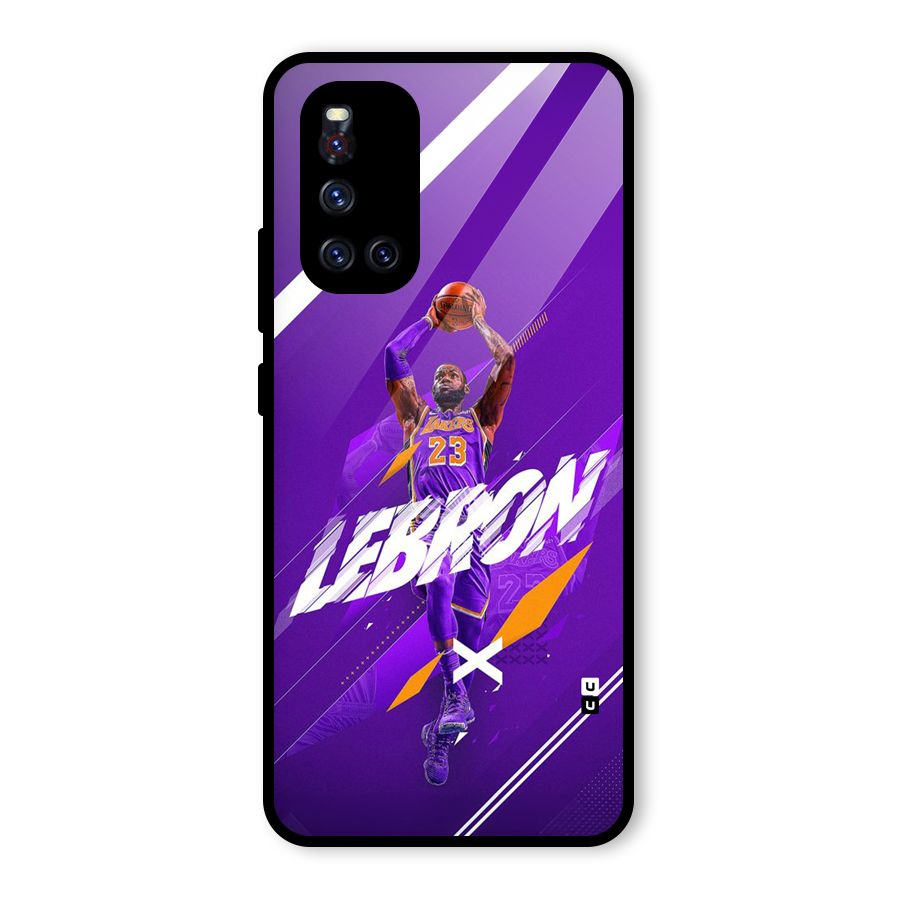 Basketball Star Glass Back Case for Vivo V19