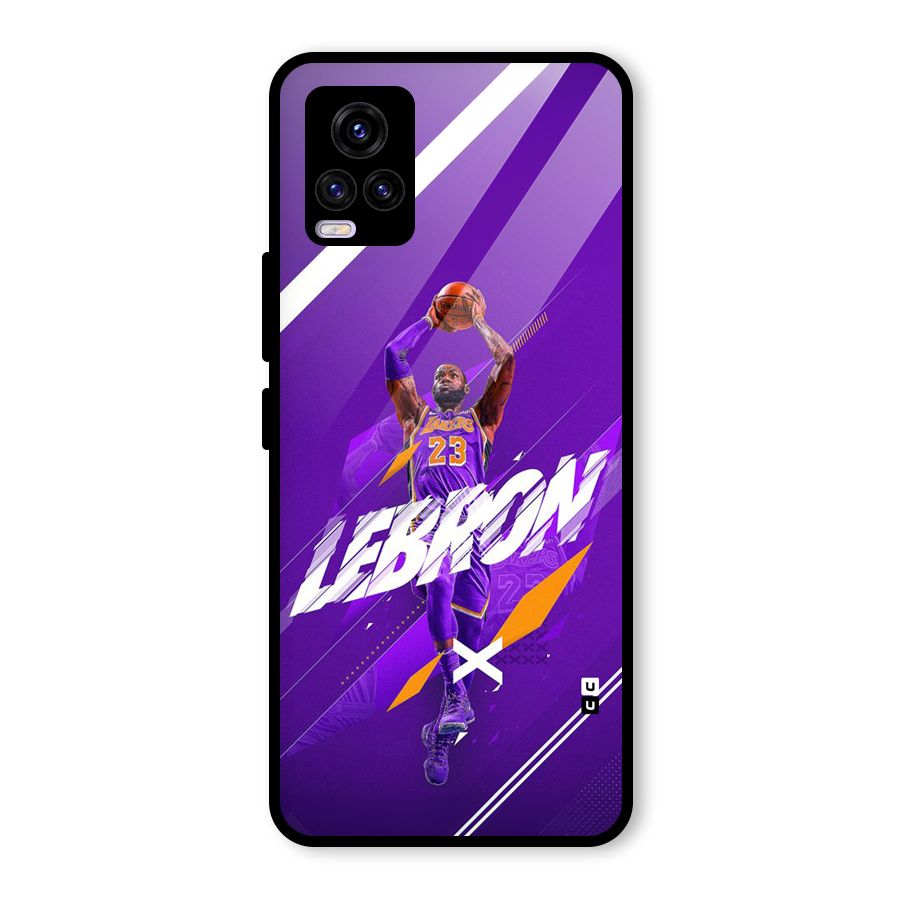 Basketball Star Glass Back Case for Vivo V20