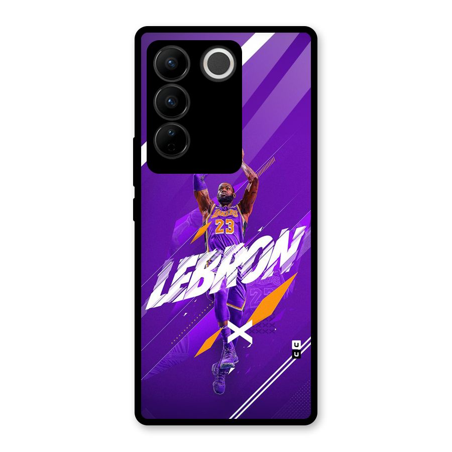 Basketball Star Glass Back Case for Vivo V27