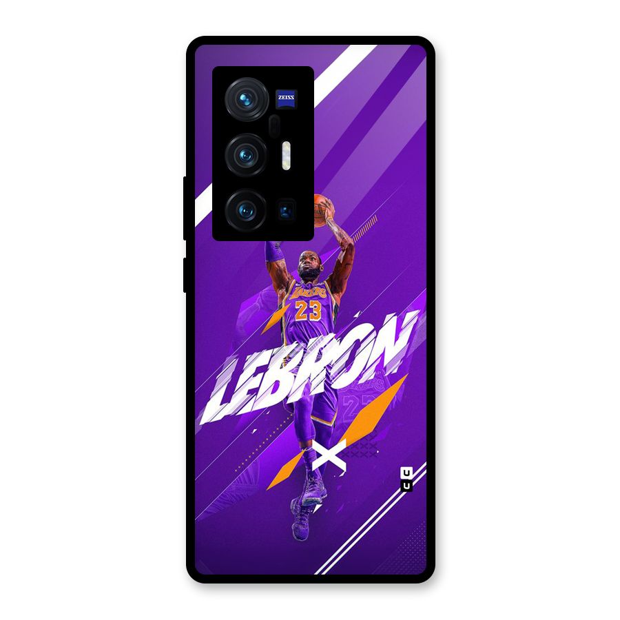 Basketball Star Glass Back Case for Vivo X70 Pro Plus
