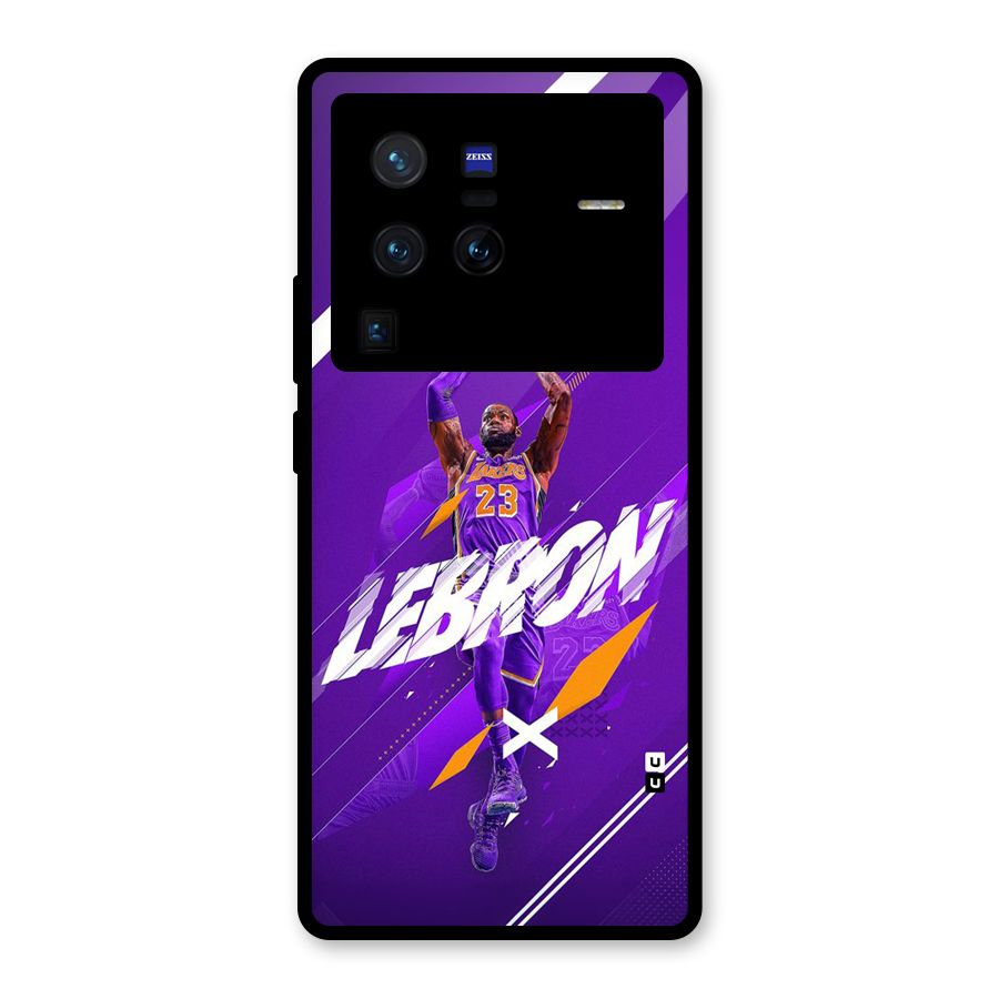 Basketball Star Glass Back Case for Vivo X80 Pro