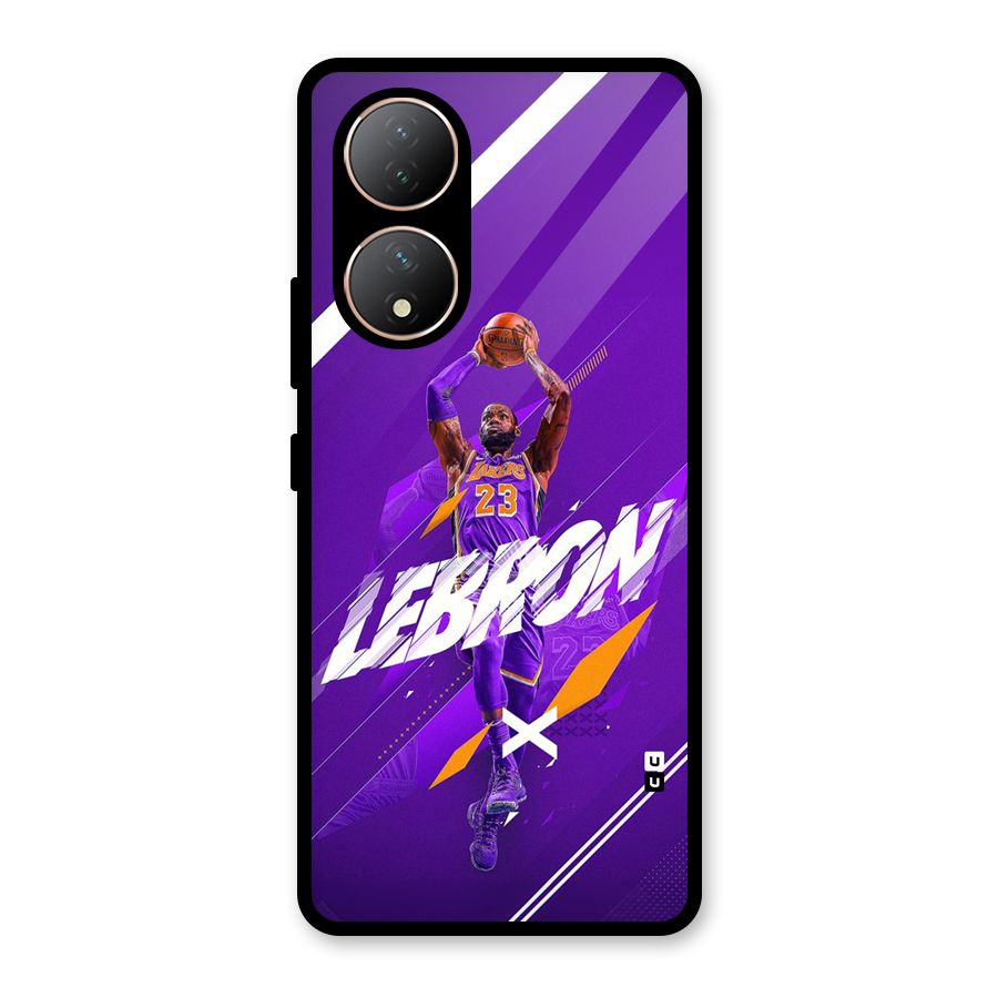 Basketball Star Glass Back Case for Vivo Y100