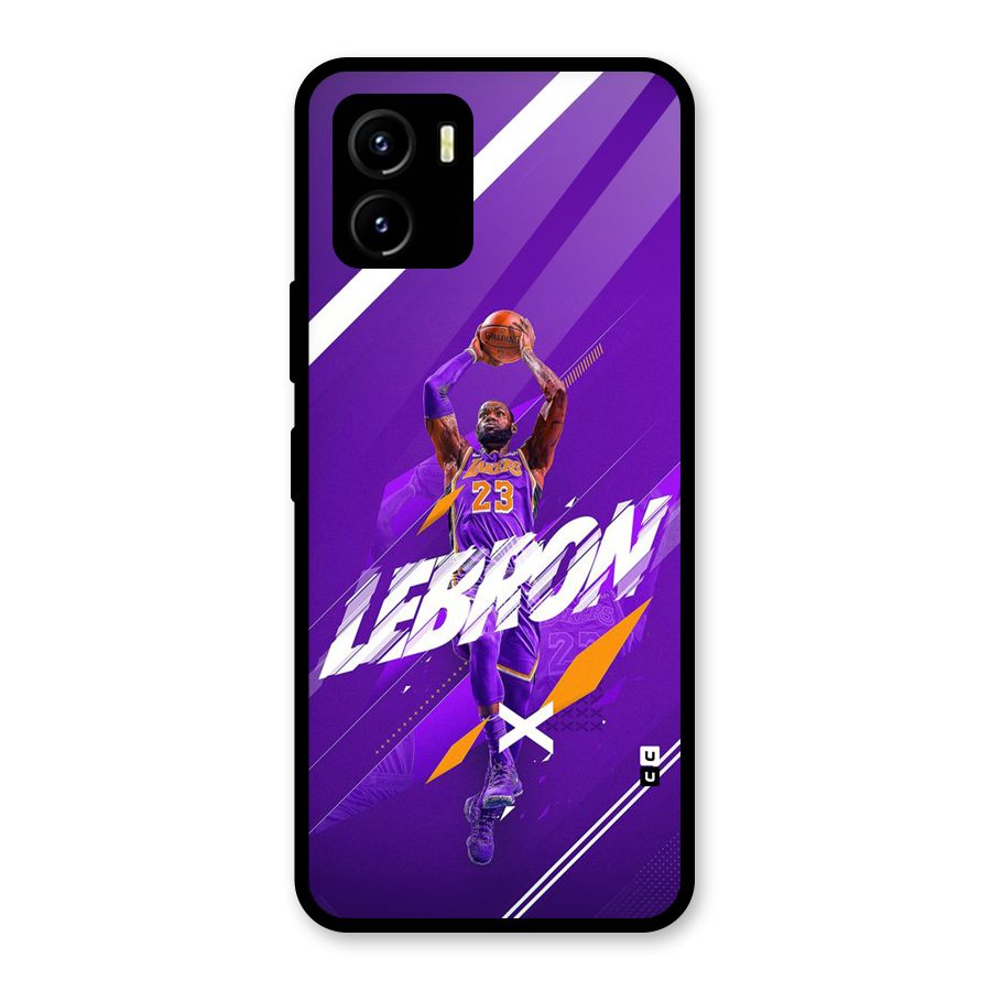 Basketball Star Glass Back Case for Vivo Y15s