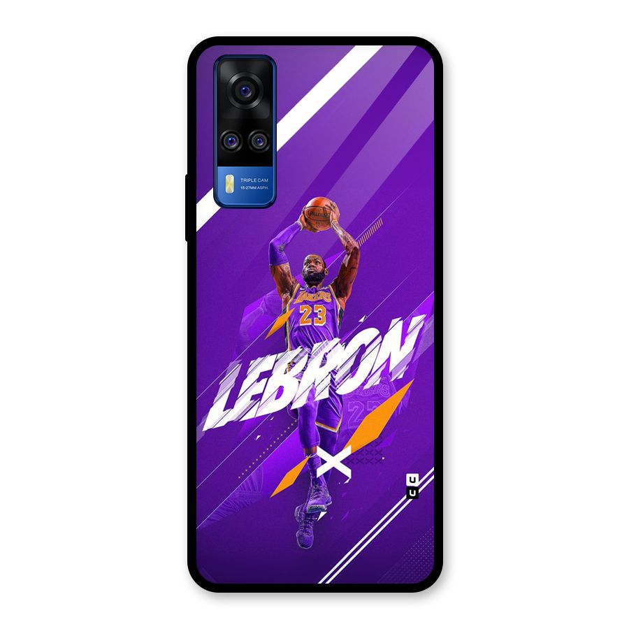 Basketball Star Glass Back Case for Vivo Y31