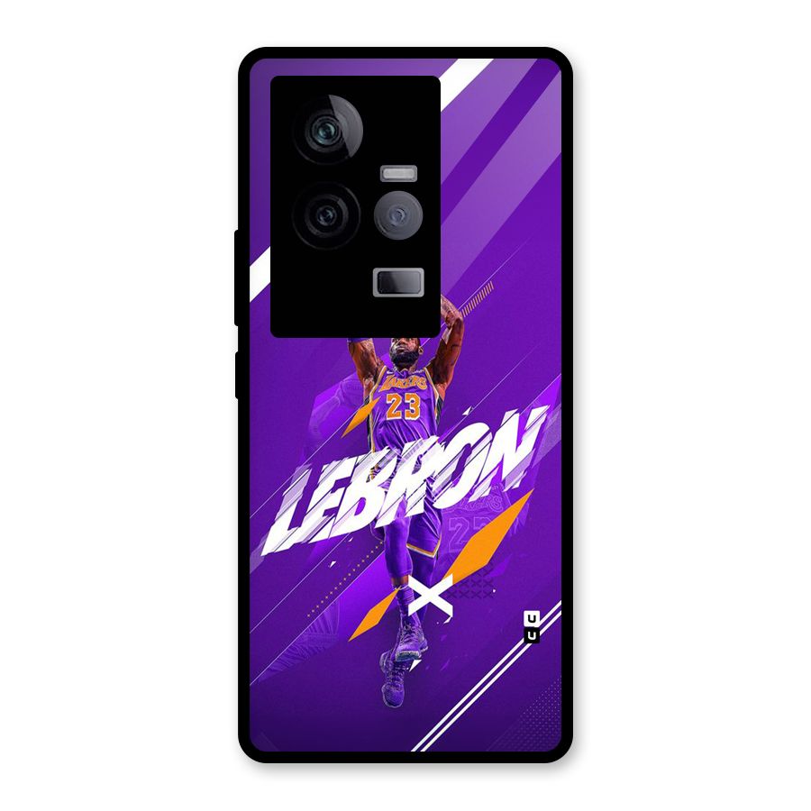 Basketball Star Glass Back Case for Vivo iQOO 11 5G