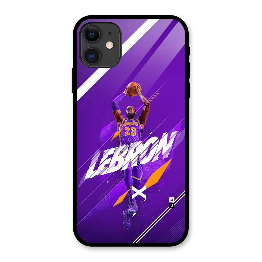 Basketball Star Glass Back Case for iPhone 11