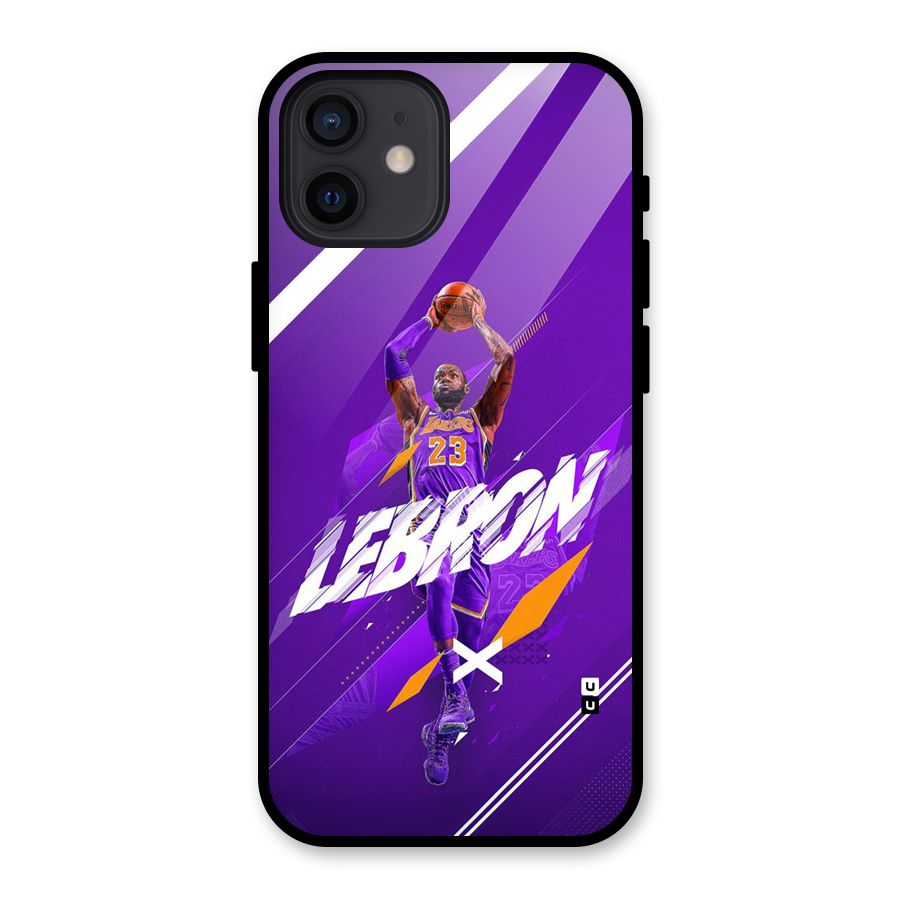 Basketball Star Glass Back Case for iPhone 12