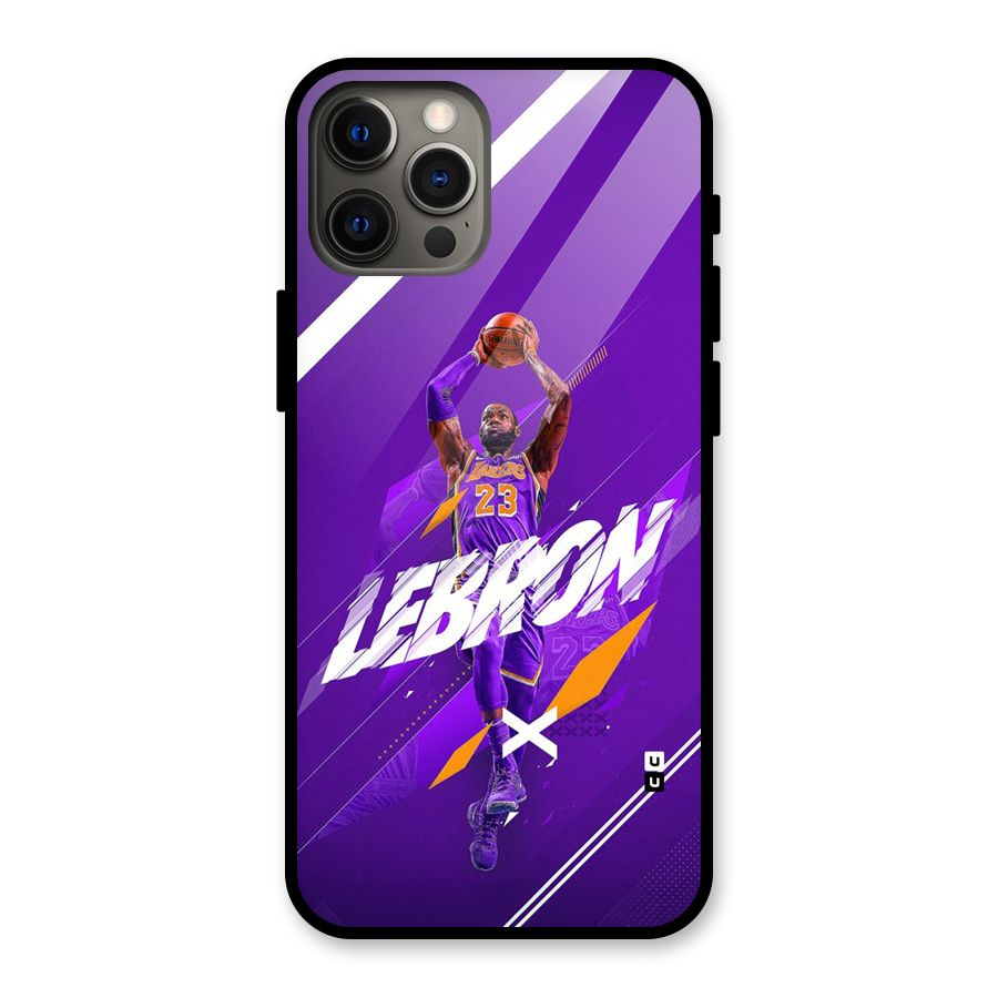 Basketball Star Glass Back Case for iPhone 12 Pro Max