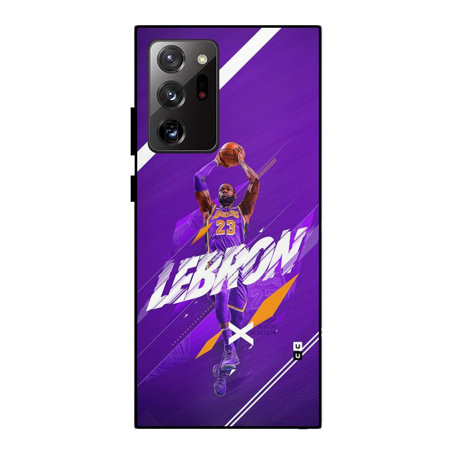 Basketball Star Metal Back Case for Galaxy Note 20 Ultra 5G