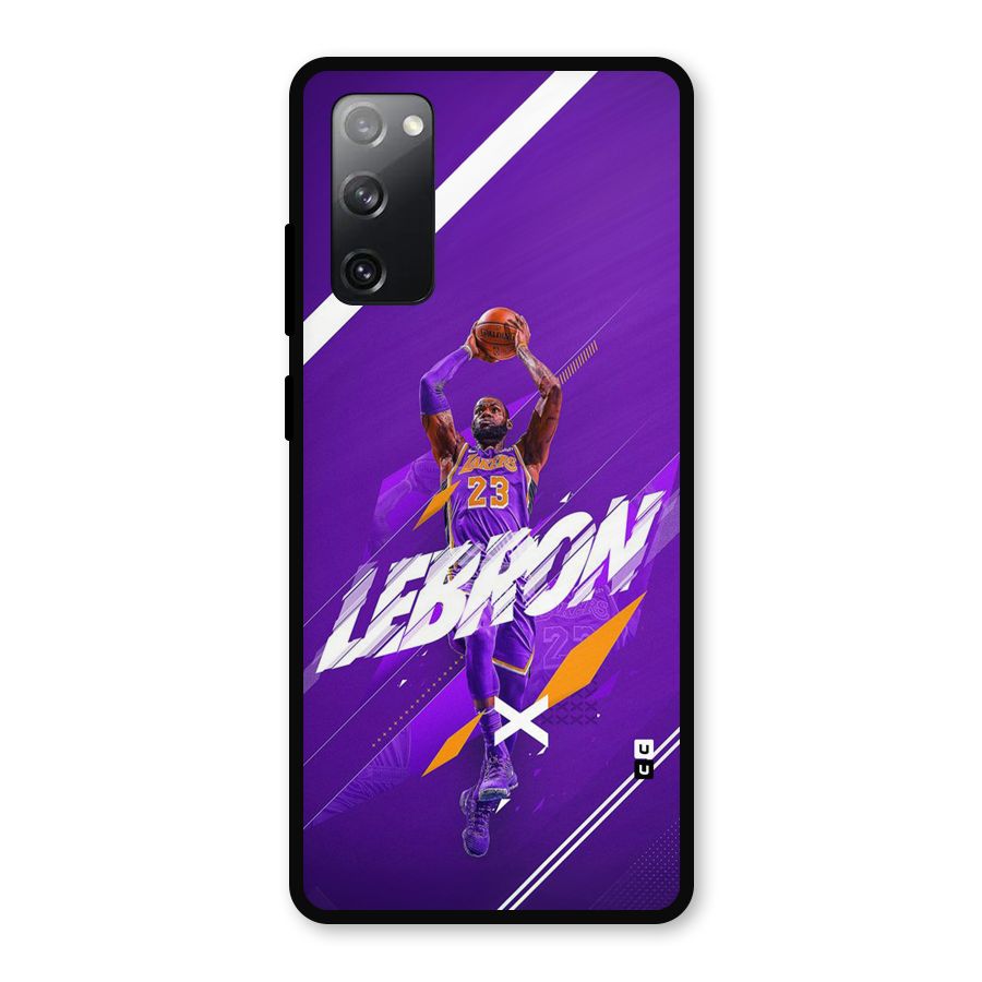 Basketball Star Metal Back Case for Galaxy S20 FE 5G