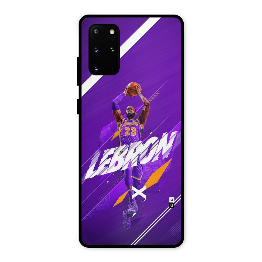 Basketball Star Metal Back Case for Galaxy S20 Plus