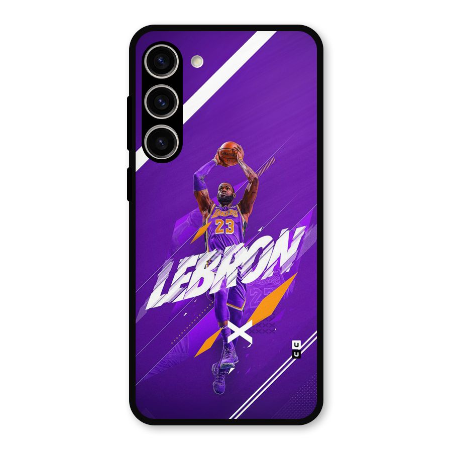 Basketball Star Metal Back Case for Galaxy S23 Plus