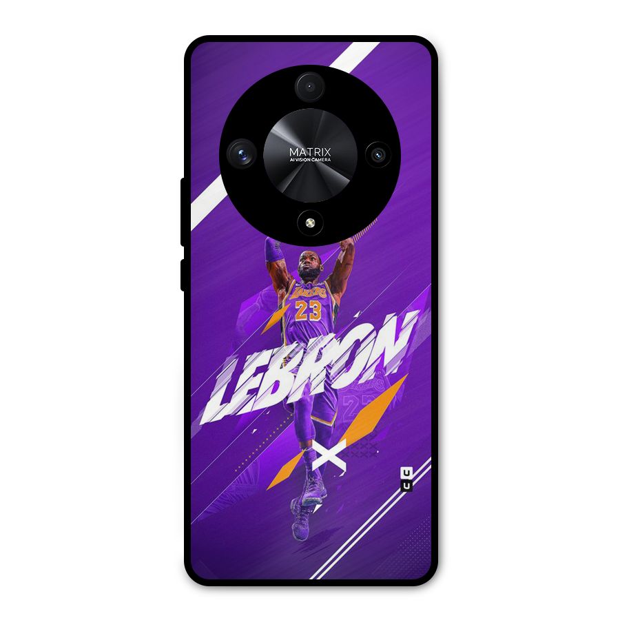 Basketball Star Metal Back Case for Honor X9b