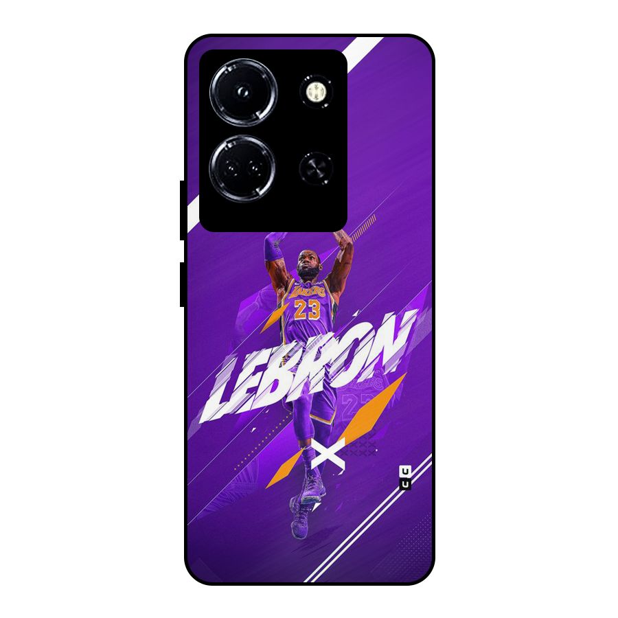 Basketball Star Metal Back Case for Infinix Note 30 5G