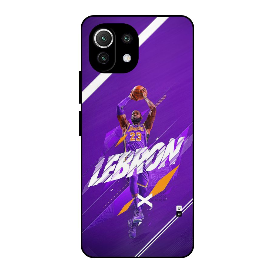 Basketball Star Metal Back Case for Mi 11 Lite NE 5G
