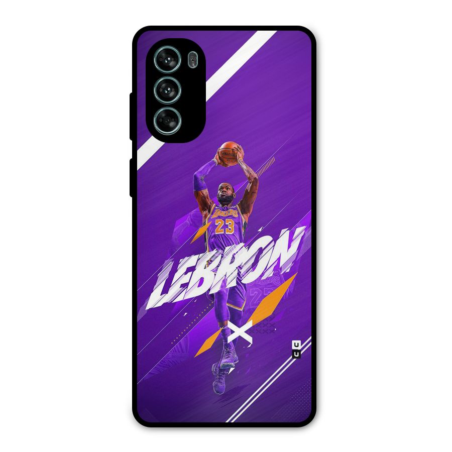 Basketball Star Metal Back Case for Moto G62