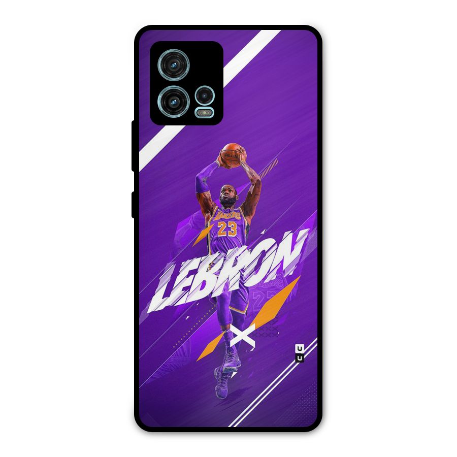 Basketball Star Metal Back Case for Moto G72