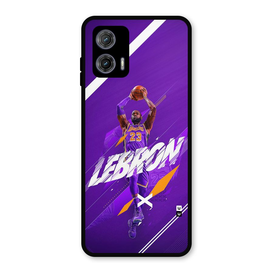 Basketball Star Metal Back Case for Moto G73