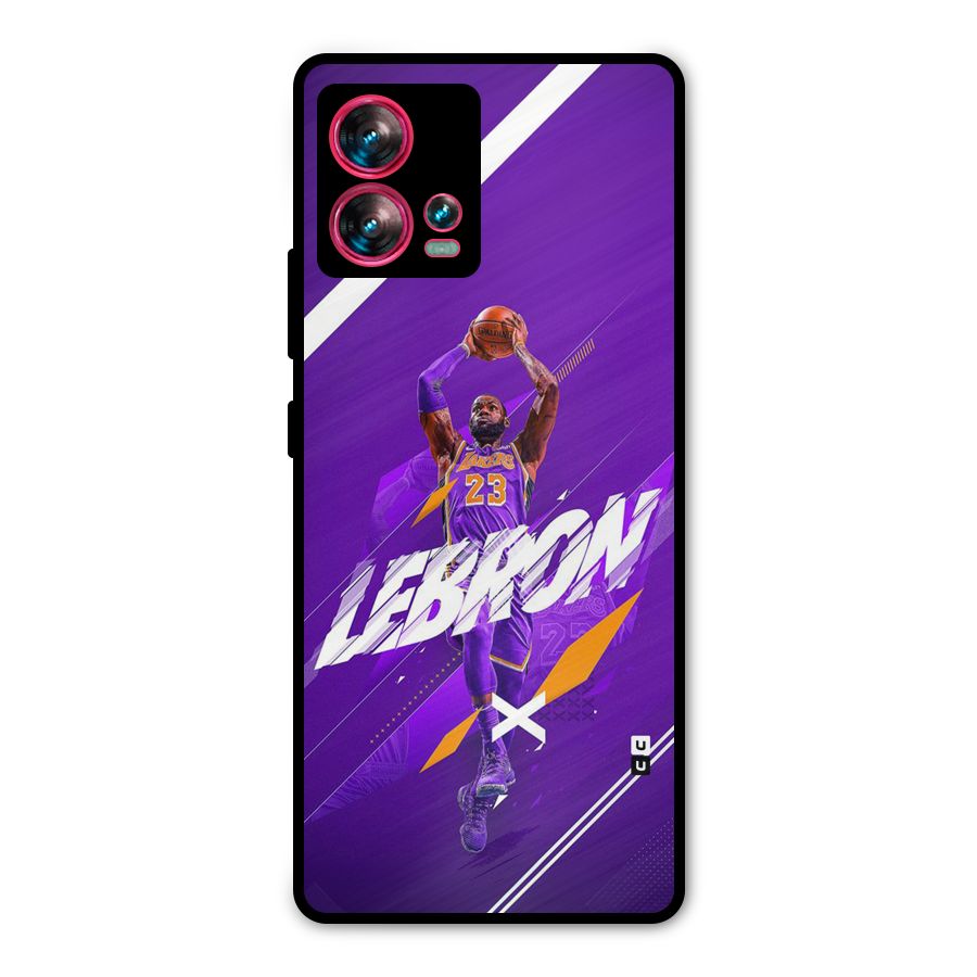 Basketball Star Metal Back Case for Motorola Edge 30 Fusion