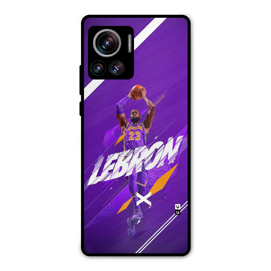 Basketball Star Metal Back Case for Motorola Edge 30 Ultra