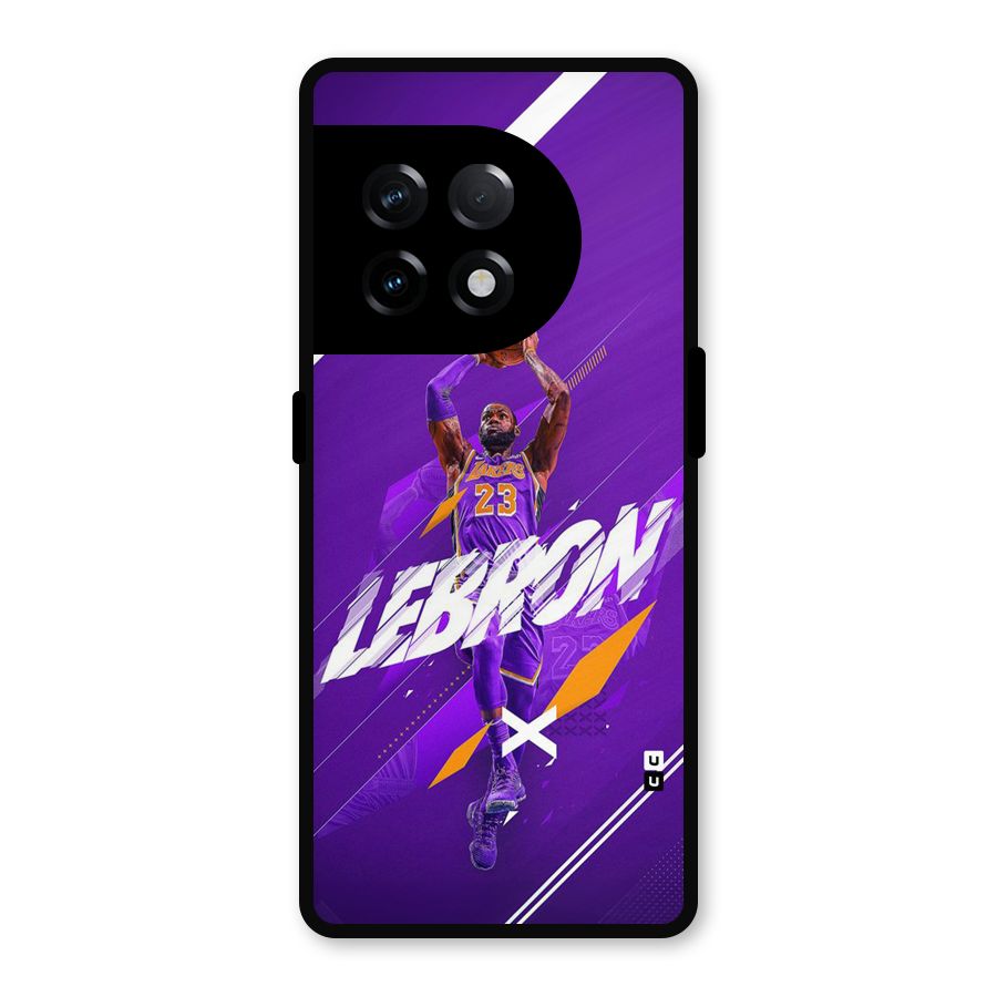 Basketball Star Metal Back Case for OnePlus 11R