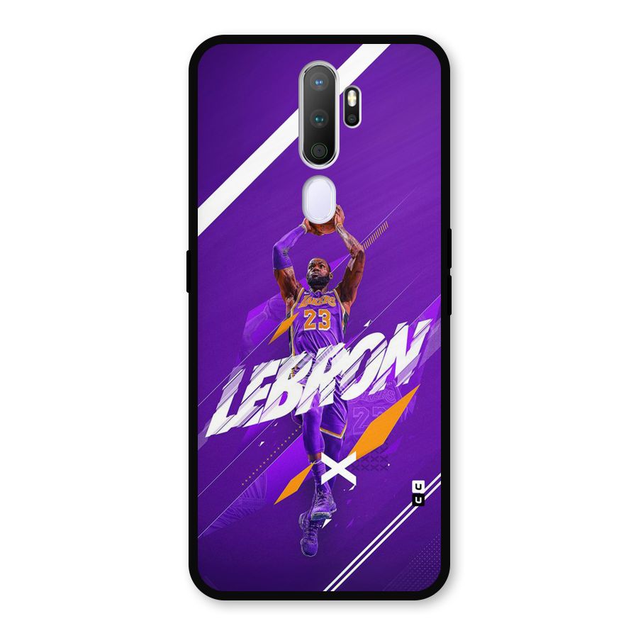 Basketball Star Metal Back Case for Oppo A5 (2020)