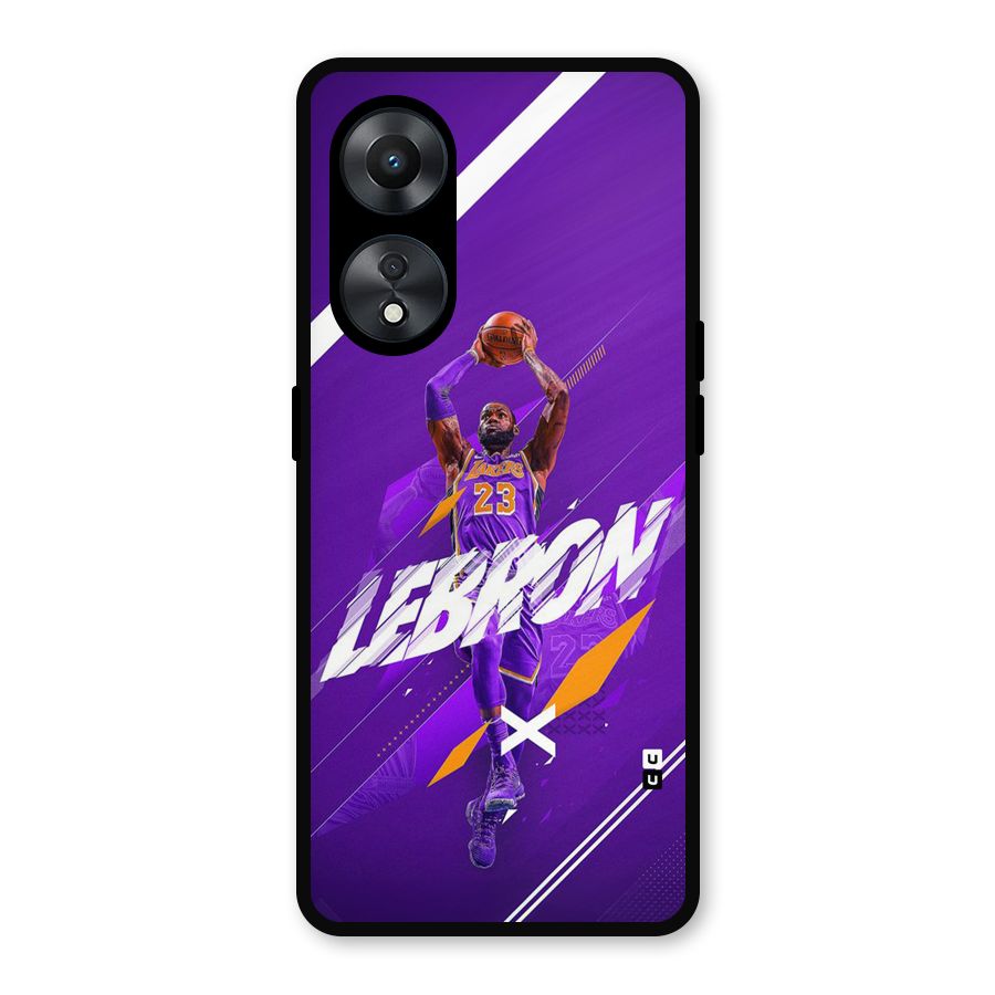 Basketball Star Metal Back Case for Oppo A78