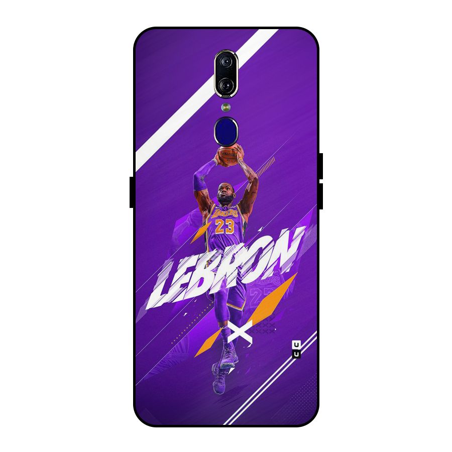 Basketball Star Metal Back Case for Oppo F11