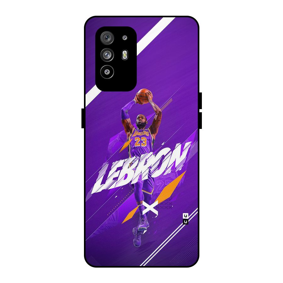 Basketball Star Metal Back Case for Oppo F19 Pro Plus 5G