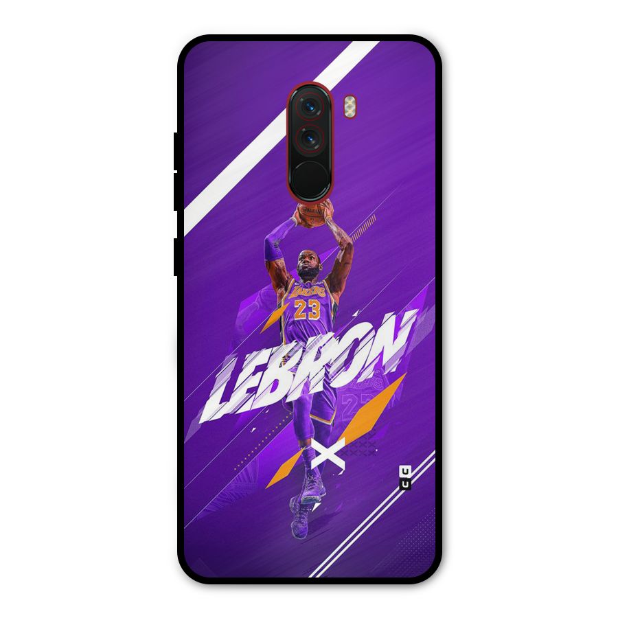 Basketball Star Metal Back Case for Poco F1
