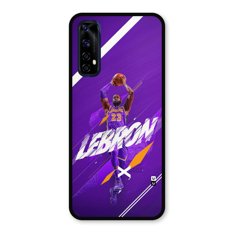 Basketball Star Metal Back Case for Realme 7