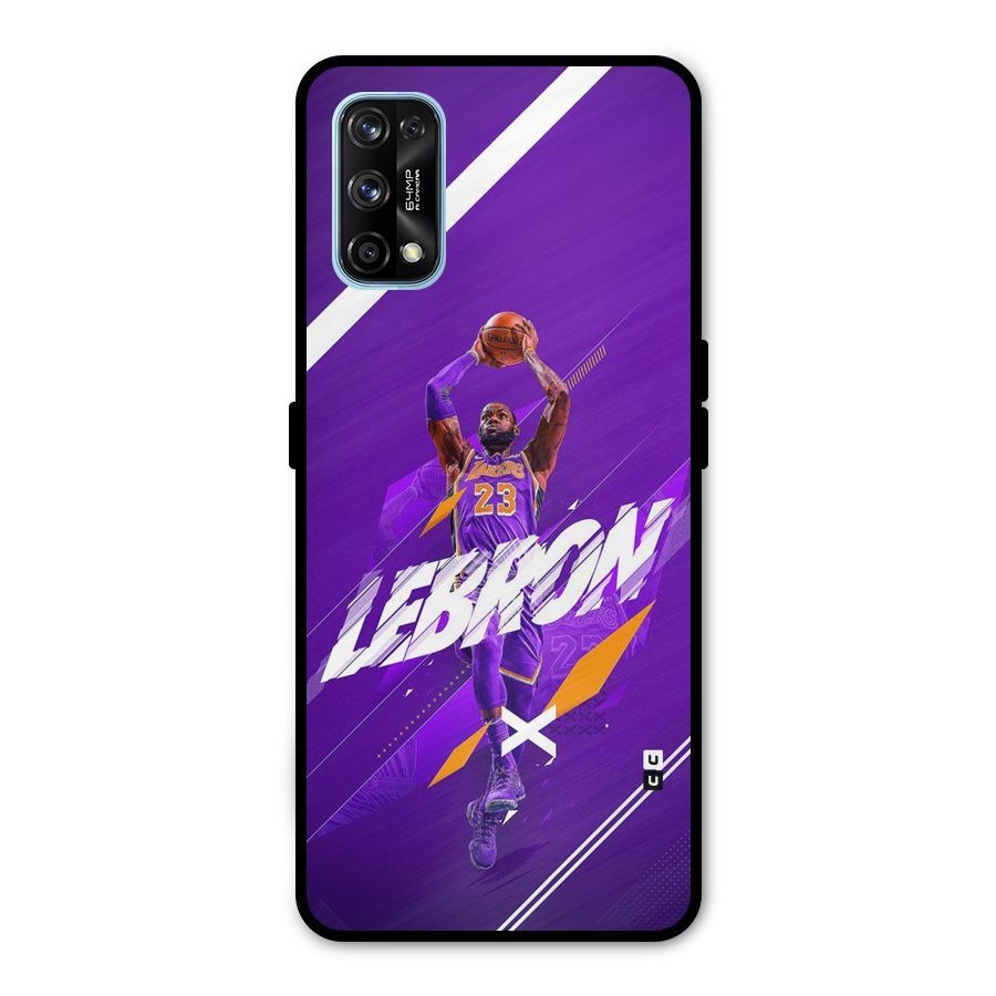 Basketball Star Metal Back Case for Realme 7 Pro