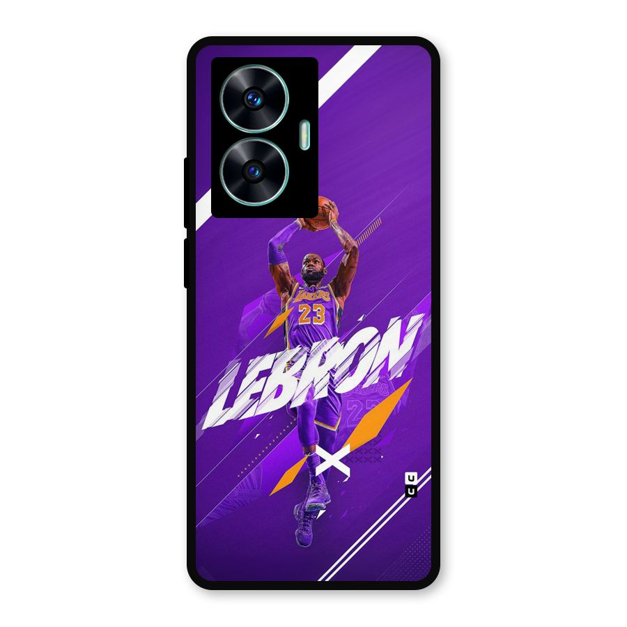 Basketball Star Metal Back Case for Realme C55
